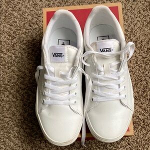 Vans White Classic Sneakers Minimalist Design